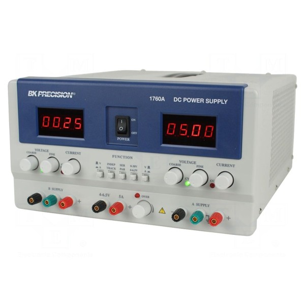 Zasilacz laboratoryjny: standardowy B&K PRECISION BK1760A