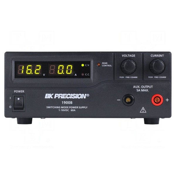 Zasilacz laboratoryjny: standardowy B&K PRECISION BK1901B