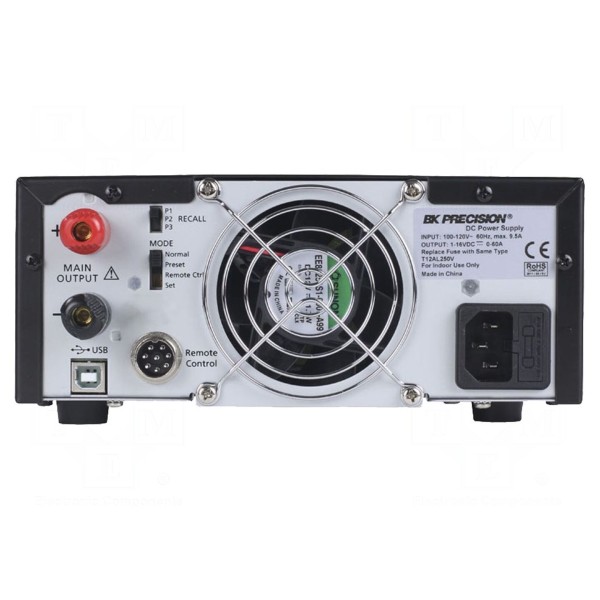 Zasilacz laboratoryjny: standardowy B&K PRECISION BK1902B