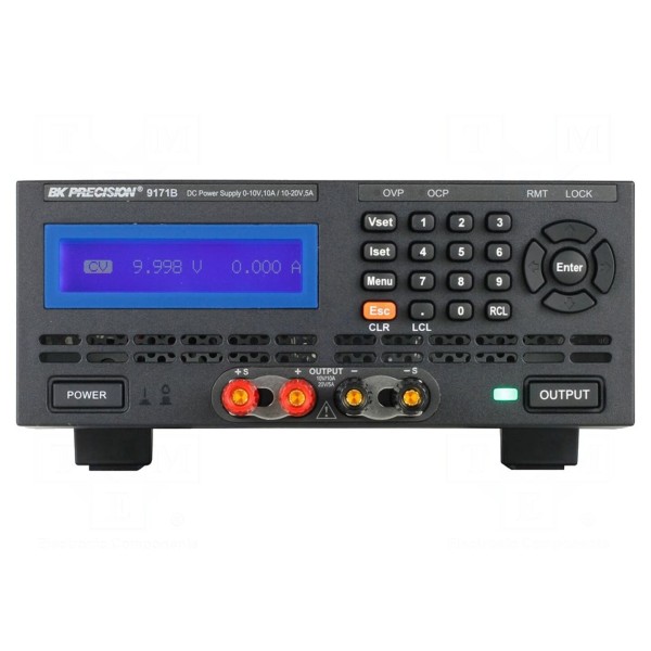 Zasilacz laboratoryjny: programowalny B&K PRECISION BK9172B