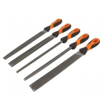 Zestaw narzędzi: pilniki BAHCO 1-478-10-1-2
