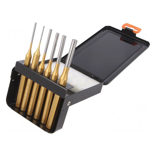 Zestaw narzędzi: przebijaki BAHCO 3734S/6