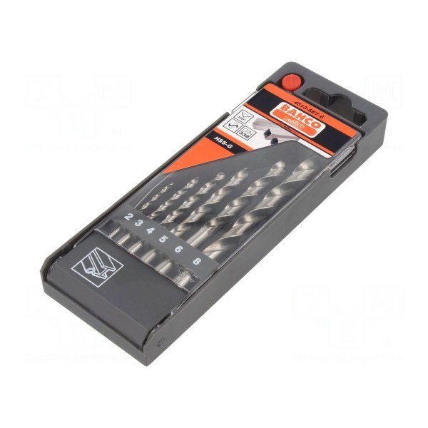 Zestaw wierteł BAHCO 4513-SET-6