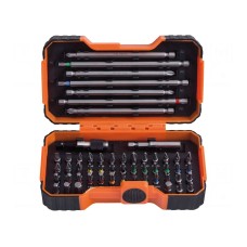 Zestaw narzędzi: końcówki wkrętakowe BAHCO 59/S54BC