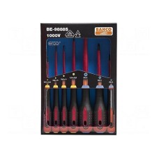 Wkrętak: izolowany-zestaw BAHCO BE-9888S