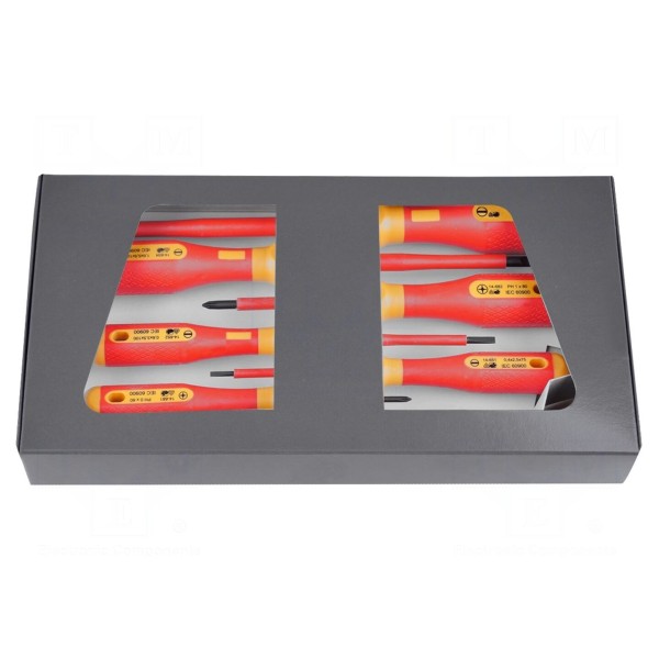 Wkrętak: uniwersalny-zestaw BERNSTEIN 14-650-VDE