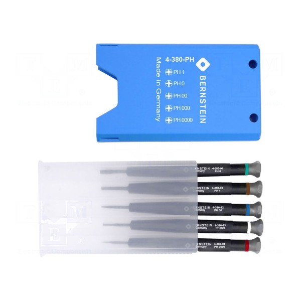 Wkrętak: precyzyjny-zestaw BERNSTEIN 4-380-PH