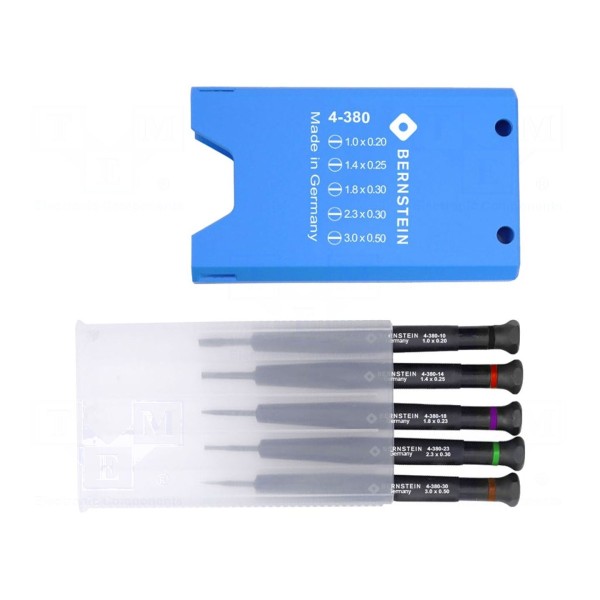 Wkrętak: precyzyjny-zestaw BERNSTEIN 4-380