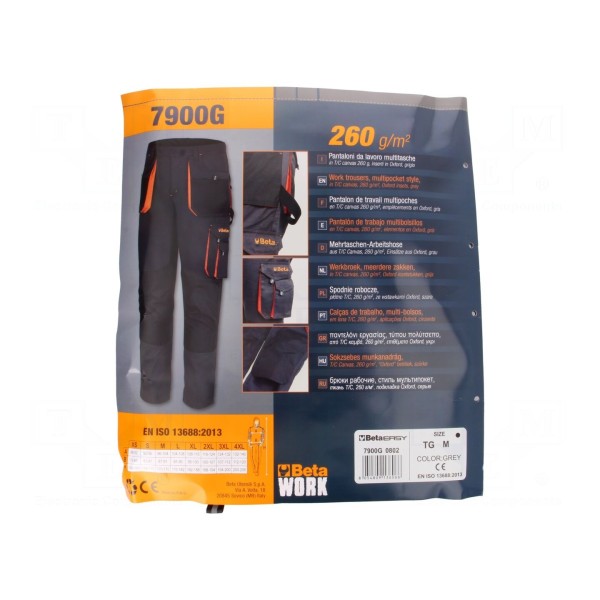 Spodnie robocze BETA 079000802