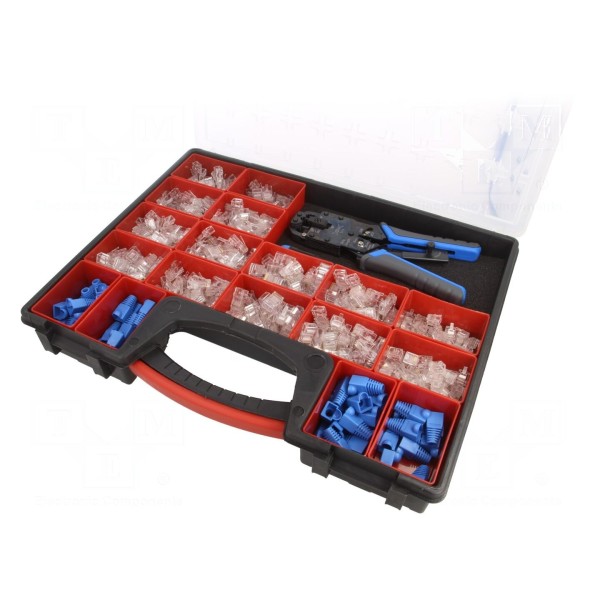 Zestaw narzędzi: do zaciskania końcówek BM GROUP BM00410