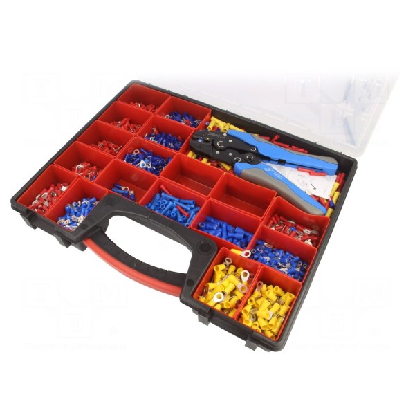 Zestaw narzędzi: do zaciskania końcówek BM GROUP BM00411