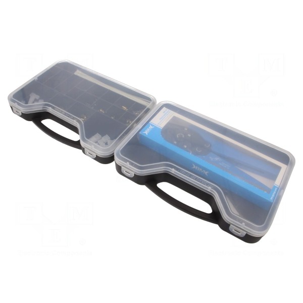 Zestaw narzędzi: do zaciskania konektorów, końcówek BM GROUP BM80404