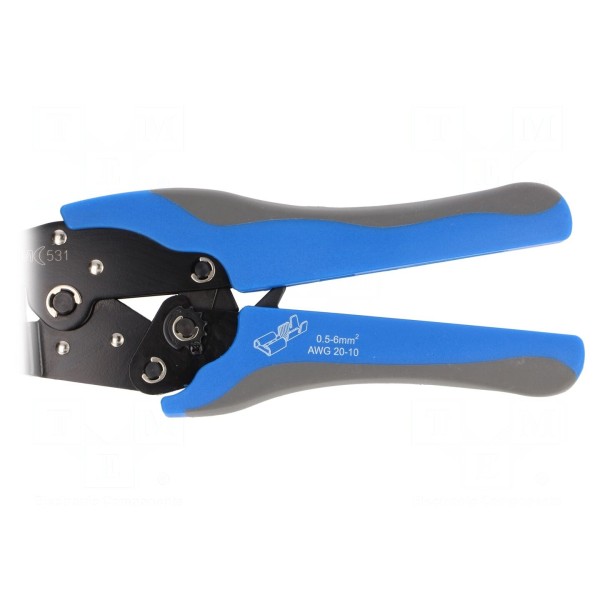 Zestaw narzędzi: do zaciskania konektorów, końcówek BM GROUP BM80404