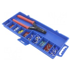 Zestaw narzędzi: do zaciskania końcówek BM GROUP BM80415