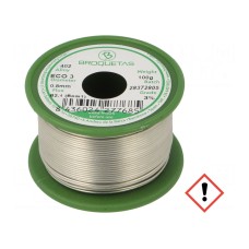 Cyna BROQUETAS ECO3 (SNCU3) FLUX B2.1 0,8 MM 100 G.