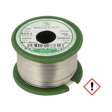 Cyna BROQUETAS ECO4 (SNAG3CU0.5) FLUX B2.1 0,8 MM 100G