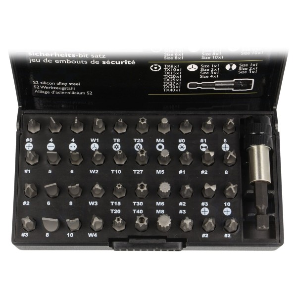 Zestaw narzędzi: końcówki wkrętakowe C.K T4508