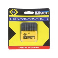 Zestaw narzędzi: końcówki wkrętakowe C.K T4513