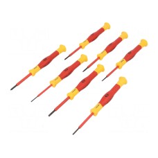 Wkrętak: precyzyjny-zestaw C.K T4897