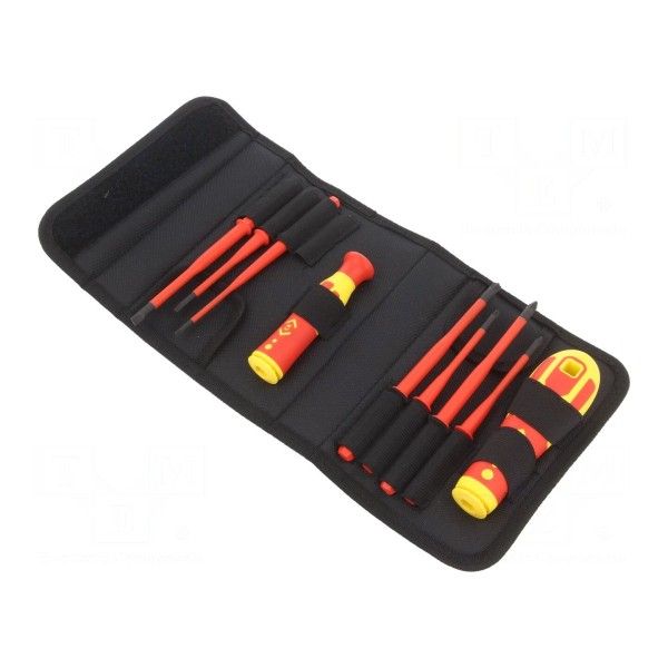 Wkrętak: izolowany-zestaw C.K T4925