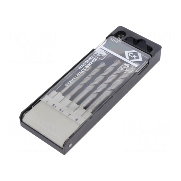 Zestaw wierteł C.K T3112