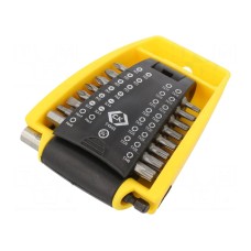 Zestaw narzędzi: końcówki wkrętakowe C.K T4502