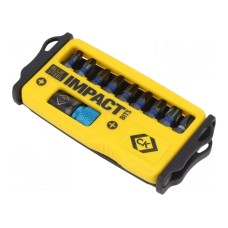 Zestaw narzędzi: końcówki wkrętakowe C.K T4510