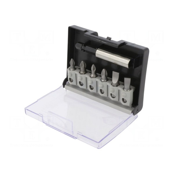 Zestaw narzędzi: końcówki wkrętakowe C.K T4583C