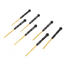 Wkrętak: precyzyjny-zestaw C.K T4844