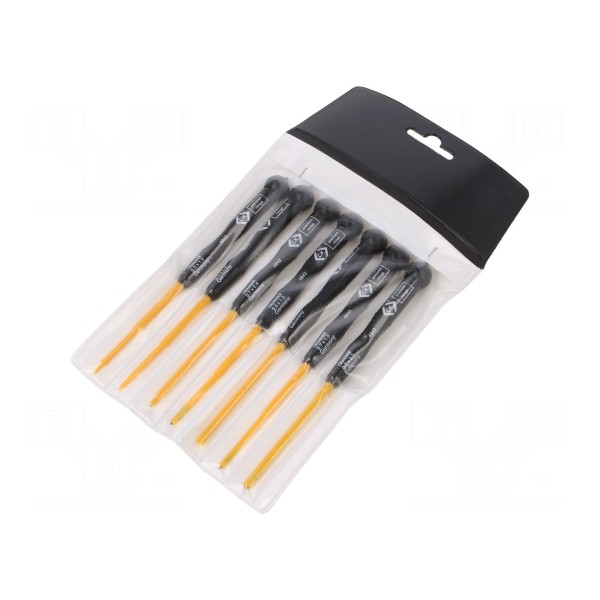 Wkrętak: precyzyjny-zestaw C.K T4844