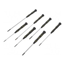 Wkrętak: precyzyjny-zestaw C.K T4883XESD