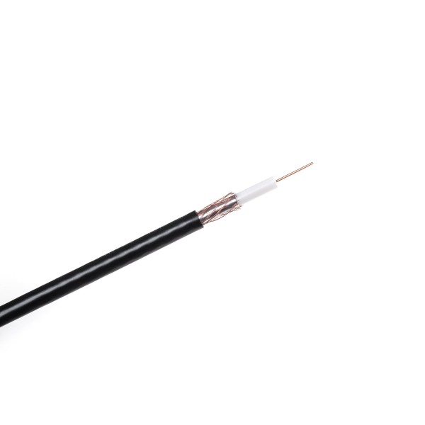 Kabel koncentryczny R-TV RG-59 200m/box czarny