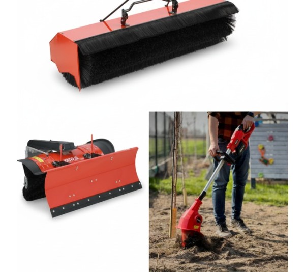 Glebogryzarki, dmuchawy, zamiatarki i ciągniki