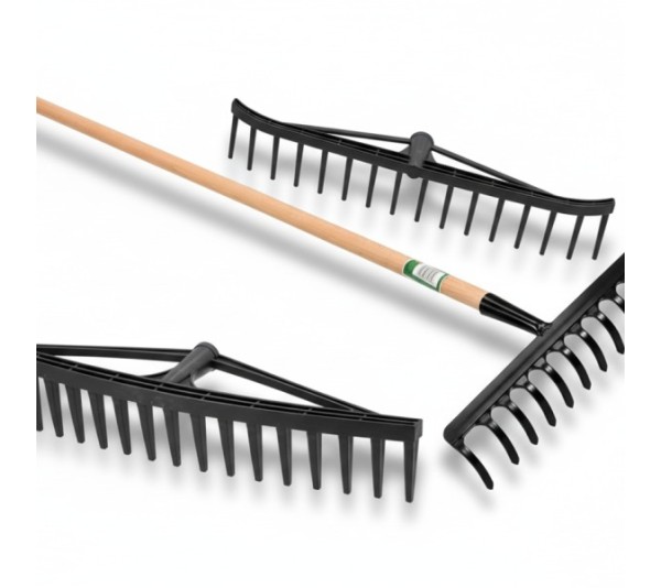 Motyki, grabie, szpadle i widły