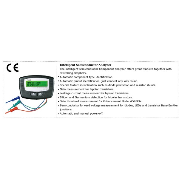 Тестер транзисторів CEM DT-155
