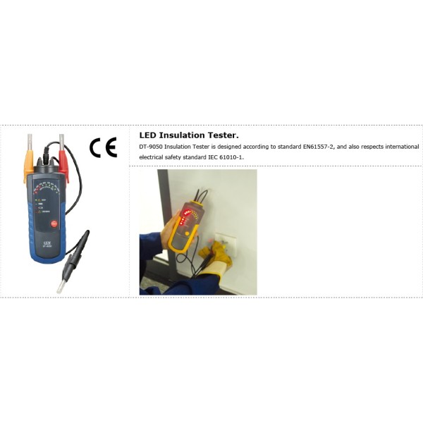 DT-9050 Tester izolacji LED CEM