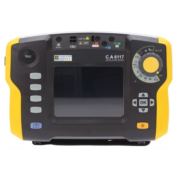 Miernik: instalacji elektrycznej CHAUVIN ARNOUX C.A 6117