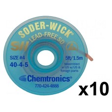 Taśma: rozlutowująca CHEMTRONICS SW14045