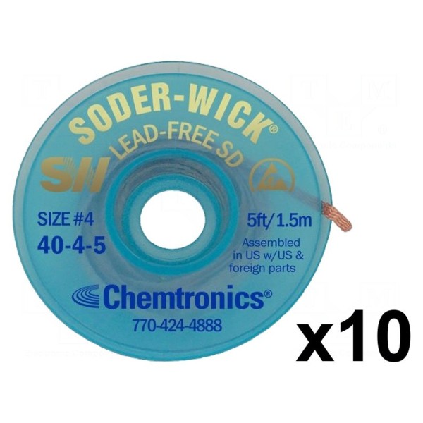 Taśma: rozlutowująca CHEMTRONICS SW14045