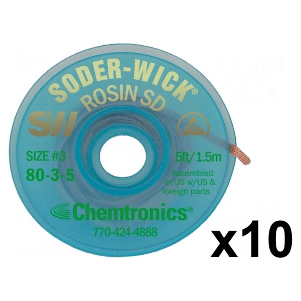 Taśma: rozlutowująca CHEMTRONICS SW18035