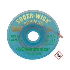 Taśma: rozlutowująca CHEMTRONICS SW80-3-10