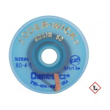 Taśma: rozlutowująca CHEMTRONICS SW80-4-5