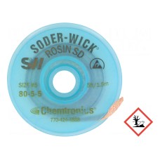 Taśma: rozlutowująca CHEMTRONICS SW80-5-5