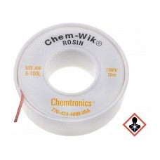 Taśma: rozlutowująca CHEMTRONICS HQ-WICK-L2