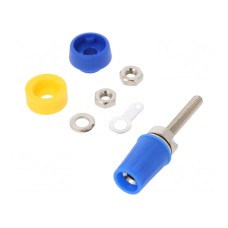 Złącze laboratoryjne: bananowe 4mm CLIFF CL1552-TP/2