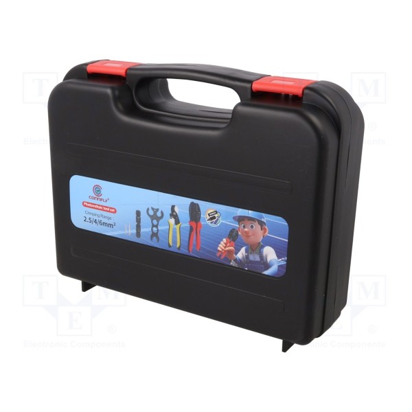 Zestaw narzędzi: do prac montażowych CONNFLY DS1200-09-BR01