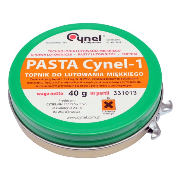 PASTA LUTOWNICZA 40G 76835