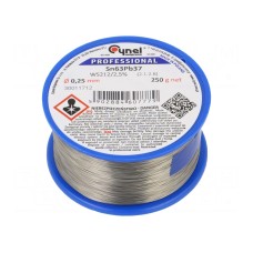 Cyna CYNEL SN63PB37-WS212/2.5% Q 0.25 250 G