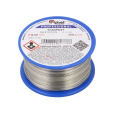 Cyna CYNEL SN63PB37-WS212/2.5% Q 0.50 250 G