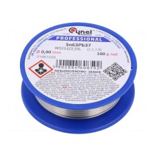Cyna CYNEL SN63PB37-WS212/2.5% Q 0.90 100 G